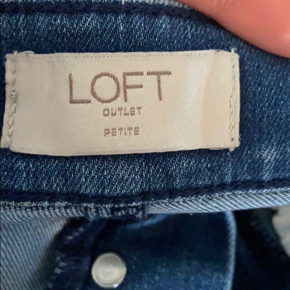 Loft modern skinny ankle jeans - Picture 13 of 16